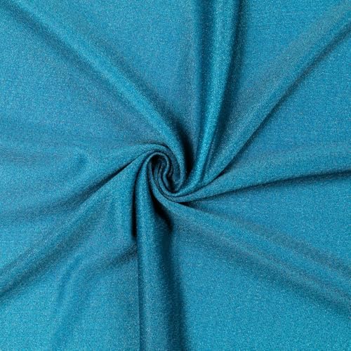 Pack of 15 Yard Chiffon Drapery Fabric, 60" Wide, Multiuse - Dark Teal - Image 3