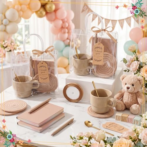 43 Pcs Baby Shower Game Prize for Winner Baby Shower Favor, Coffee - Image 5