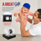 Circa Print Baby Baseball Handprint Ornament Kit, Ink Pad for Hand and Footprints - Unique Keepsake for Dads, Shower Present for Moms, Newborn Gift - Image 6