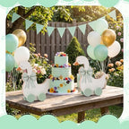 2 Pcs Silly Goose Table Centerpieces One Silly Goose Baby Shower Decor - Image 2