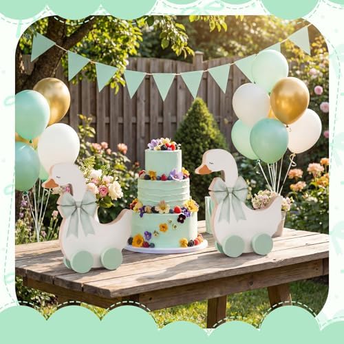 2 Pcs Silly Goose Table Centerpieces One Silly Goose Baby Shower Decor - Image 2
