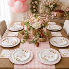 40 Guests Berry Sweet Baby Shower Plates and Napkins, Strawberry Party Set - Image 6