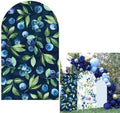 Blueberry Arch Backdrop Cover for Birthday Baby Shower Wedding Party Decoration,Elastic Fabric Background (Width=35"(90cm),Height=72"(180cm),GUS-Arch-GX-895) by AOSTO