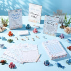 Sherr 476 Pcs Under the Sea Baby Shower Games Sets, 9 Styles Activities - Image 2