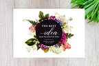 Andaz Press Custom Personalized Disposable Paper Placemats, 12 x 18 Inch, Set of 25, The Best Idea was to Invite You, Tableware, Dining, Tabletop, Table Setting for Wedding, Bridal Shower - Image 2