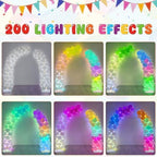 LED Balloon Arch Stand with Base 9.35FT/6FT Balloon Arch Frame for Party - Image 5