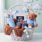 Coume 60 Pcs Baby Shower Party Pacifiers Necklace Bear Bottle Acrylic Pacifiers Charm Pacifier Chain for Guests Gender Reveal Party Favors Prize Table Scatter (White,Blue,Cute) - Image 7