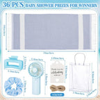 6 Set Baby Shower Game Prizes, Summer Beach Gift Set with Handheld Fans - Image 4