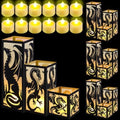 Rossesay 12 Pcs Dragon Lantern Table Centerpiece for Medieval Party Decor by Rossesay