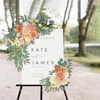 Burnt Orange Fall Wedding Arch Flowers Set of 2 - Image 3