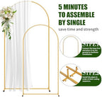 2 Pack Arch Backdrop Stand and Cover Set (7.2FT/6FT), Balloon Arch Stand - Image 3