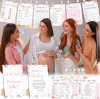 Funnymoom 426 Pcs Baby Shower Games Set, 8 Games Elephant Girl - Image 6