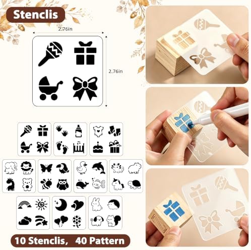 wookidel 118PCS Baby Shower Games Kit, Baby for Baby Shower - Image 4