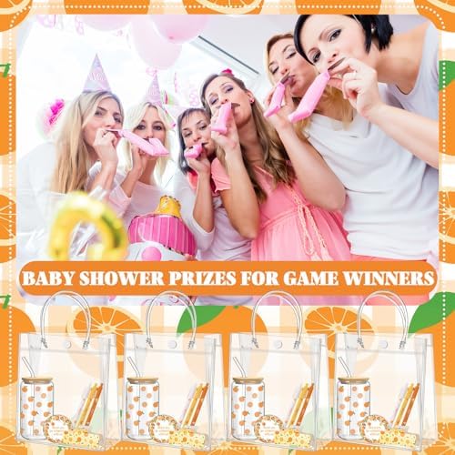 Daifunli 6 Set Orange Cutie Baby Shower Prize Gift for Winner Guest - Image 4