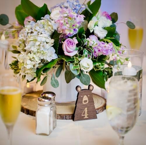 Set of (10) Medium 9-11" Wood Slices for Centerpieces! Wedding and Baby Shower centerpieces (Set of 10 Medium (9-11")) - Image 3