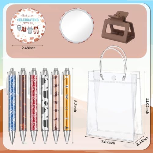 Daifunli 6 Set Western Cowboy Baby Shower Prize Gift for Winner Guest - Image 4