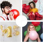 Boys and Girls Balloon Blower Blowing Straw for Birthday Party 1600Pcs - Image 2