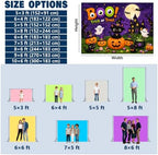 Custom Halloween Backdrop 10x6 Ft, Personalized Halloween Decoration Banner - Image 3