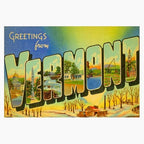 CafePress Greetings From Vermont Greeting Card (20-pack), Note Card with Blank Inside, Birthday Matte - Image 3