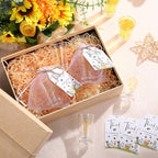 Pickmesh 25 Sets Honey Bee Baby Shower Shot Glasses for Guests Include Little Honey Is on The Way Acrylic Shot Glasses Bee Cards Bags for Gender Reveal Summer Party Favors Supplies - Image 5
