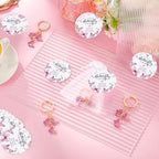 Ferreve 50 Sets Butterfly Baby Shower Favors for Guests Butterfly Keychain - Image 4
