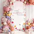 Hunnmingre a Little Wildflower is on the Way Baby Shower Arch Cover Decor by HunnmingRe