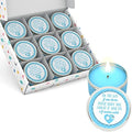 Majestic Zen Baby Shower Candle Favors Gift Set | 9-Pack Neutral Scented Soy Wax Candles | Fresh Baby Powder Scent | 30–40 Hour Burn | Unique Gender Reveal Party Favors & Baby Shower Decorations by MajesticZen