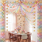 TaoBary Pastel Party Decorations 1200 Sheet Paper Chain, Pastels, Same Size - Image 2