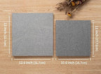 Large Photo Album Self Adhesive 4x6 8x10 10x12 13"x12.8" Magnetic Scrapbook 12.6"x11" Inch 40 Pages Linen Cover DIY Photo Album with A Metallic Pen and Plastic Board(Gray) - Image 5