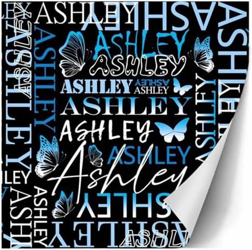 AOFUN Customized Wrapping Paper Personalized Name Text Wrapping Paper Happy Anniversary Wrapping Paper Kids Christmas Gift Wrap Gift Wrap Funny 3 Rolls 58" x 23" - Image 3