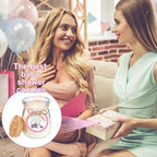 Threlaco 20 Pcs Elephant Baby Shower Favor Candle Glass Jar - Image 6