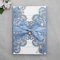 20Pcs Dusty Blue Wedding Invitation Cards With Envelopes by FEIYI
