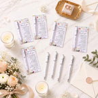 Affrolling 50 Sets Wedding Favors for Guests, Flower,Opp Bags - Image 4