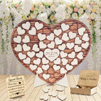 Personalized Wedding Guest Book, Wooden Rustic Wedding Decor Alternative Guest Book, Custom Wooden Wedding Guest Book, Wedding Guest Drop Box Alternative Guest Book Frame by Unknown