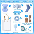 Shyyween 143 Pcs Shower Party Prizes for Winners, Blue - Image 2