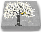 MuralMax Personalized Wedding Signing Tree Canvas Guest Book Wall Art by MuralMax