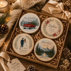 Wood Slices for Centerpieces, 7-8 Inches, Round, 10 Pack, Rustic Style, for Weddings, Baby Showers, and DIY Crafts - Image 5