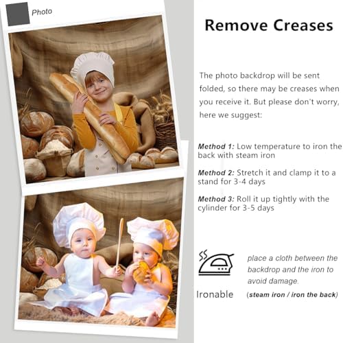 Bakery Baking Backdrop 6x4ft Baby Baker Photography Background - Image 5