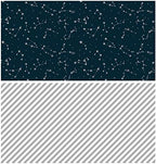 WRAPAHOLIC Reversible Wrapping Paper - 24 Inch X 100 Feet Jumbo Roll Navy and Silver Constellation Print with Metallic Foil Shine, Perfect for Birthday, Party, Baby Shower and More Occasions - Image 6