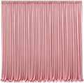 Rose Backdrop Curtains-Wrinkle-Free Polyester Photography Drapes Party Curtain Background for Baby Shower Wedding Decorations- 40 X10FT by WishCare