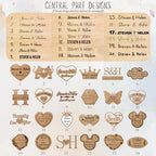 Nautical Anchor Wedding Guest Book Alternative with Heart Drop Chips - Image 7