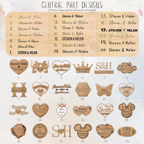 Nautical Anchor Wedding Guest Book Alternative with Heart Drop Chips - Image 7