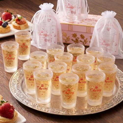 Sliner Baby Shower and Gender Reveal Party Gifts, 48 Pcs, Cherry - Image 5