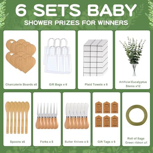 55 Pcs Baby Shower Prizes for Game Winners - Image 3