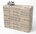 AOFUN Personalized Birthday Gifts Anniversary Wrapping Paper For Men Baby Christmas Wrapping Paper Wrapping Paper For Boys Just Because Gifts For Her 5 Rolls 58" x 23" by Unknown