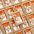 Demissle 30 Pcs Mini Scent Soap Party Favor Baby Shower Favor, orange,novel by Demissle