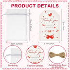 Sliner 50 Sets Baby Shower The Cherry Shot Glass Gift Bulk for Guests - Image 4