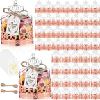 Jingmore 60 Sets Mini Crown Candy Boxes Party Favor,Rose Gold by Jingmore