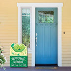 Big Dot of Happiness Double the Fun - Twins Two Peas in a Pod - Party Decorations - Baby Shower or First Birthday Party Welcome Yard Sign - Image 4