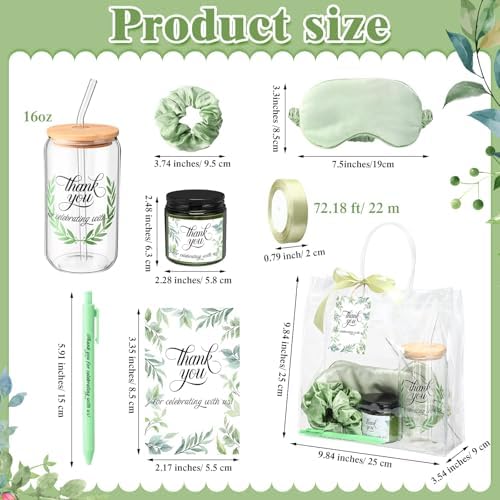 Reallnaive 43 Pcs Baby Shower Prizes for Player Winner,Sage Style,Green - Image 3